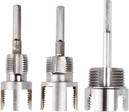 3pcs pvc pipe threader - pvc,
