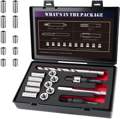 M11x2 metric thread repair - metric,