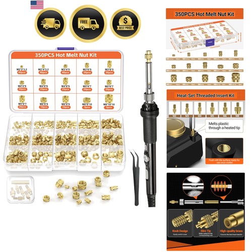Heat set insert - set,