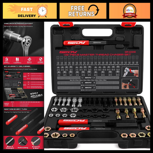 49pcs thread repair tool - thread,