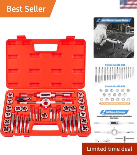 Metric tap and die - die, 40pcs