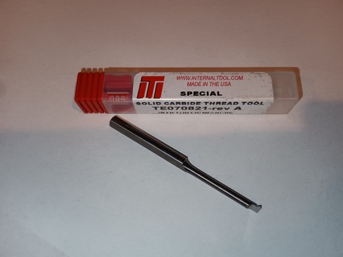 Solid carbide single-point