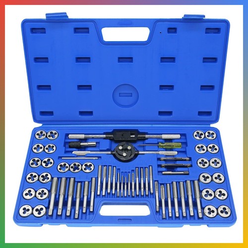 60pc metric tap die set - metric,