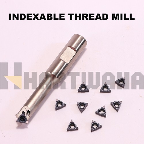 Indexable thread mill flute - indexable,