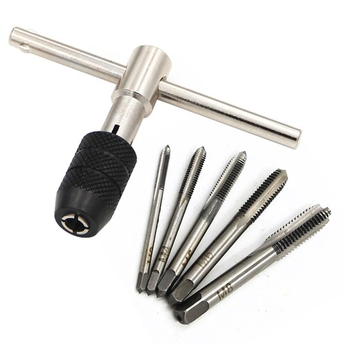 Handle tap wrench 6mm - -handle,
