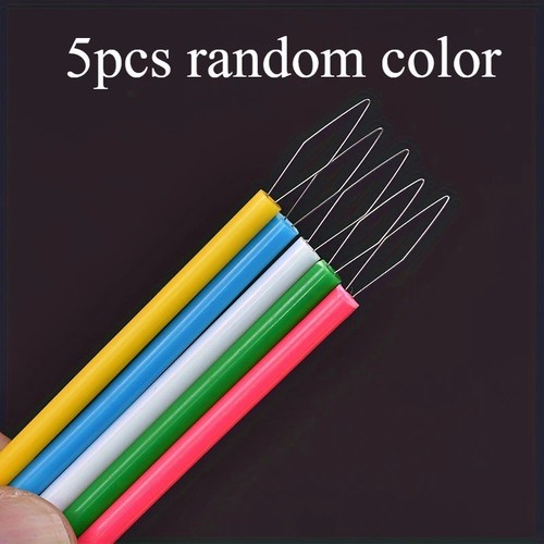 5pcs plastic sewing needle - 5pcs,