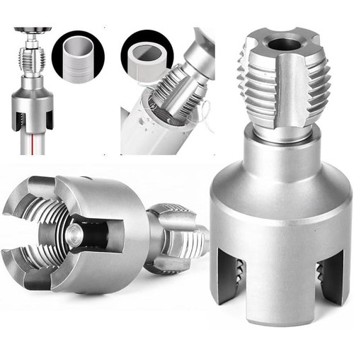 Pipe threading tool for - pipe,